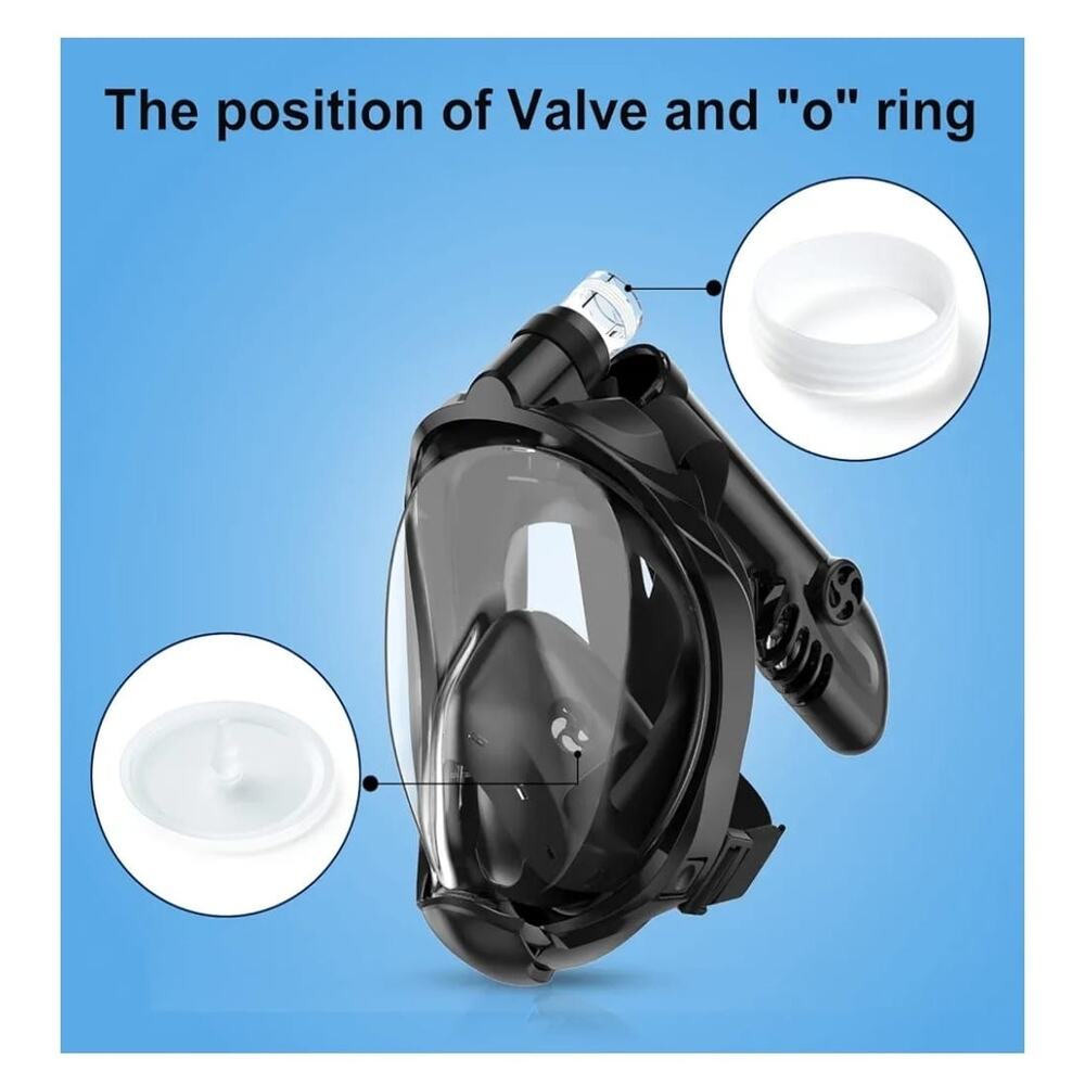 Greatever G2 Full Face Snorkeling Mask Replacement
Accessory Set - Picture 3 of 4